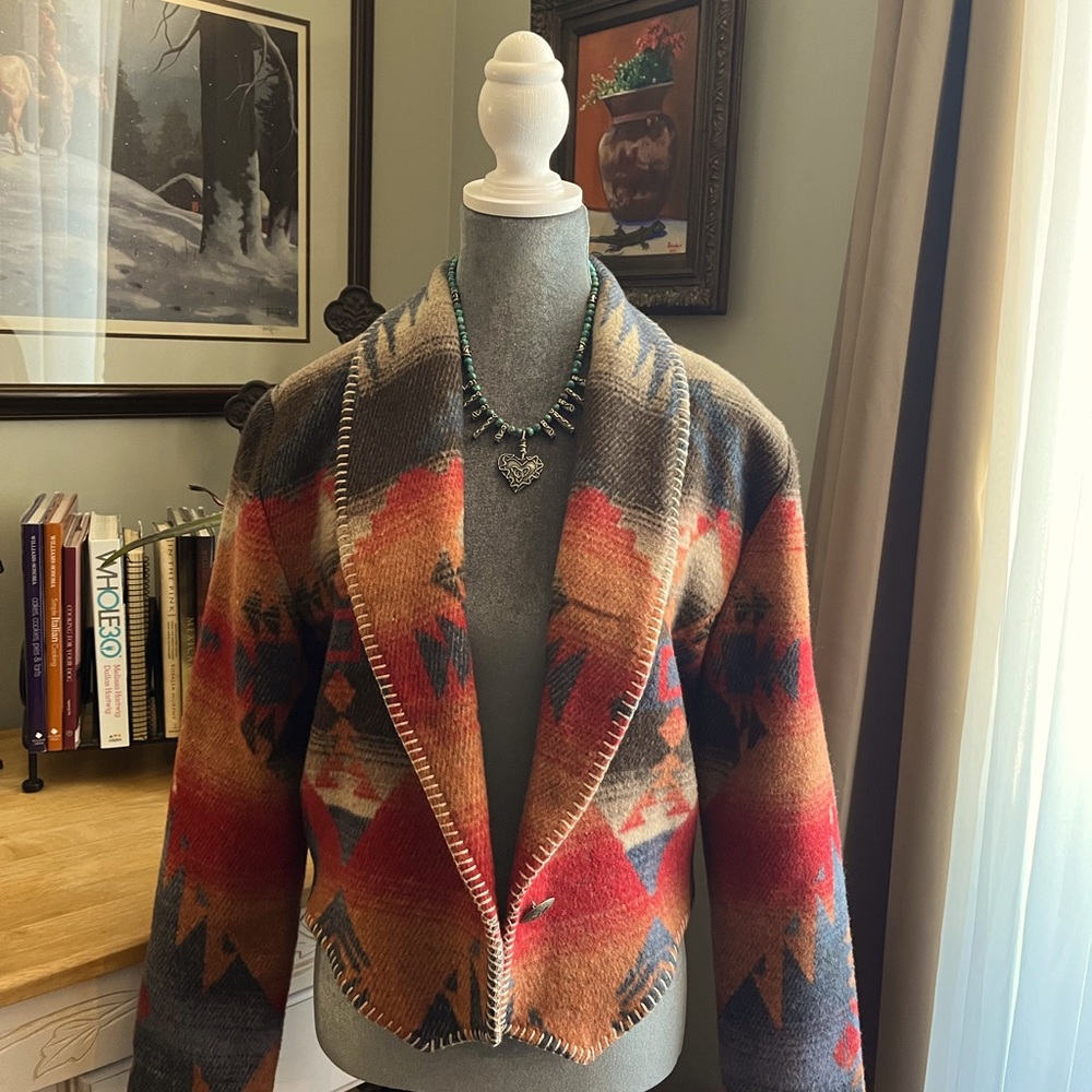Rhonda Stark jacket with great southwest colors!!